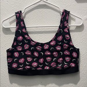Torrid Unlined Cotton Scoop Bralette size 1-14/16